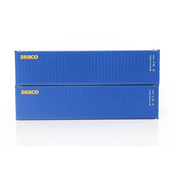 Jacksonville Terminal 40 ft. N SEACO High Cube Container - Pack of 2 JTC405036
